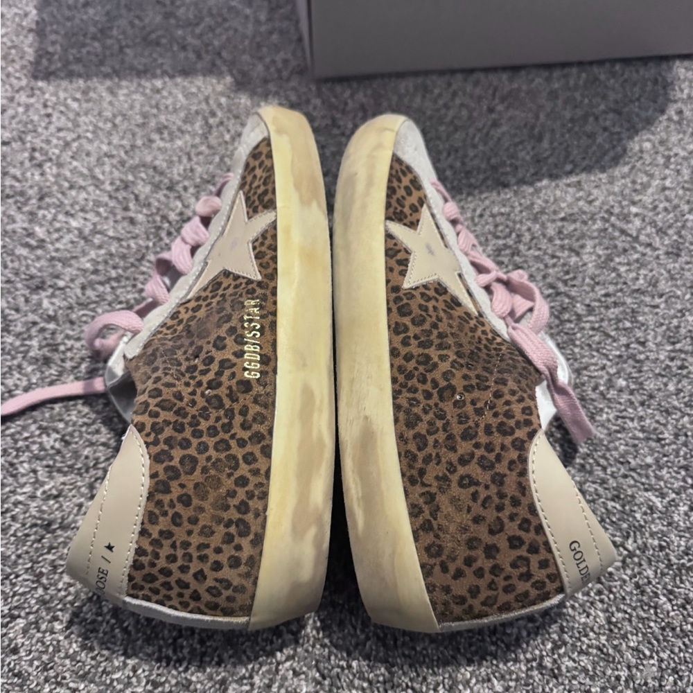 FINAL⬇️NWB😍Golden Goose Brown Leather Sneakers